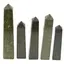 Turn / Obelisc cu patru fatete din Jasp verde, 110-130g