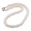 Colier handmade cu Perle de cultura albe, 5-6mm