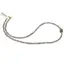 Colier Labradorit discuri fatetate 4mm si cub fatetat 8mm
