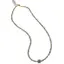 Colier Labradorit discuri fatetate 4mm si Labradorit diamantat cub fatetat 6-8mm