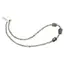 Colier Labradorit discuri fatetate 4mm si trei pietre fatetate 14-16mm