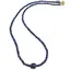 Colier Lapis lazuli discuri fatetate 4mm si cub fatetat 8-9mm