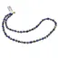 Colier Lapis Lazuli sfere si patratele 3-4mm cu Pirita patratele si sfera fatetata din Hematit auriu 6mm