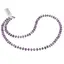 Colier Lepidolit rondele 5-6mm si Ametist sfere 3mm