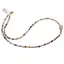 Colier Opal dendritic discuri fatetate 4mm si cub fatetat 8mm