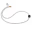 Colier Prasiolit discuri fatetate 3-4mm si Aventurin dark cub fatetat 10mm