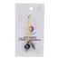 Accesoriu cu pietre semipretioase Agat albastru sfera 10mm si Labradorit 4mm