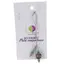 Accesoriu cu pietre semipretioase Agat maro sfera 10mm si Aventurin 4mm