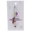 Accesoriu cu pietre semipretioase Agat natural sfera 10mm si Goldstone maro 4mm