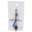 Accesoriu cu pietre semipretioase Agat roz sfera 12mm si Agat albastru 4mm