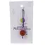 Accesoriu cu pietre semipretioase Coral rosu pasta sfera 14mm si Ametist 4mm