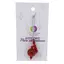 Accesoriu cu pietre semipretioase Coral rosu pasta sfera 14mm si Coral rosu 5mm