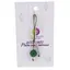 Accesoriu cu pietre semipretioase Crisocola sfera 10mm si Cristal de stanca 4mm