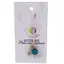 Accesoriu cu pietre semipretioase Crisocola sfera 10mm si Labradorit 4mm