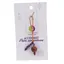Accesoriu cu pietre semipretioase Cuart tangerin sfera 10mm si Ametist 4mm