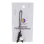 Accesoriu cu pietre semipretioase Sidef alb sfera 10mm si Granat 5-6mm