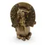 Statueta Feng Shui Bivol cu potcoava pe gat din rasina, 7,5cm