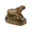Statueta Feng Shui Bivol mediu cu Ru yi din rasina, 4cm