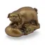 Statueta Feng Shui Porc cu sac din rasina, 6cm