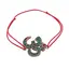 Bratara Therapy cu charm OM turcoaz, 20mm
