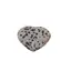 Inima rulata Jasp dalmatian, 30-40mm