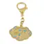 Amuleta Breloc Feng Shui cu Lacatul prieteniei din metal, 10cm