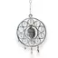 Clopotel de vant din metal cu capul lui Buddha