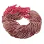 Sirag Rodonit roz sfere fatetate 3,5mm, 31-32cm