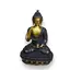 Statueta din bronz Buddha in postura yoga