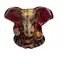 Statueta Ganesha rosu