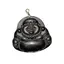 Pandantiv din obsidian Buddha vesel