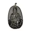 Pandantiv din obsidian Buddha in meditatie