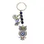 Breloc feng shui Bufnita cu charm Ochiul lui Horus