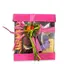 Cutie decorativa cu conifere, roz