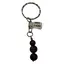 Breloc Mix ochi trei sfere, 8-10mm