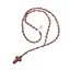 Colier rozariu Goldstone maro sfere 6mm