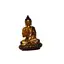 Statueta Buddha medicine auriu in meditatie