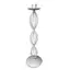 Suport lumanare spirala din metal, 35cm