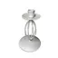 Suport lumanare spirala din metal, 15cm
