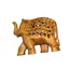 Statueta elefant din lemn sculptat manual