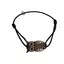 Bratara pe snur elastic cu charm Bufnita
