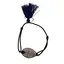 Bratara pe snur elastic cu charm Frunza