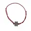 Bratara reglabila cu charm nod mistic