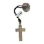 Accesoriu pentru geam cu cruce dreptunghiulara din lemn deschis