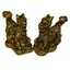 Set statuete pereche Chi Lin din rasina, 6-7cm