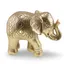 Statueta Feng Shui Elefant auriu, simbol al norocului, intelepciunii, protectiei si longevitatii