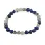 Bratara Jasp kiwi si Lapis Lazuli sfere, 6mm
