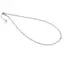 Colier Cristal de stanca sfere microfatetate si accesoriu argintiu