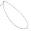 Colier Cuart roz sfere microfatetate si accesoriu argintiu