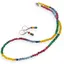 Set Cercei cu agatatoare si Colier din Mix agate discuri fatetate, 4mm